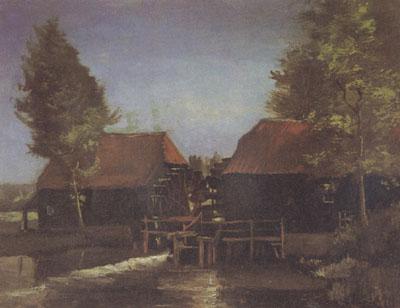 Vincent Van Gogh Water Mill at Kollen near Nuenen (nn04) oil painting image